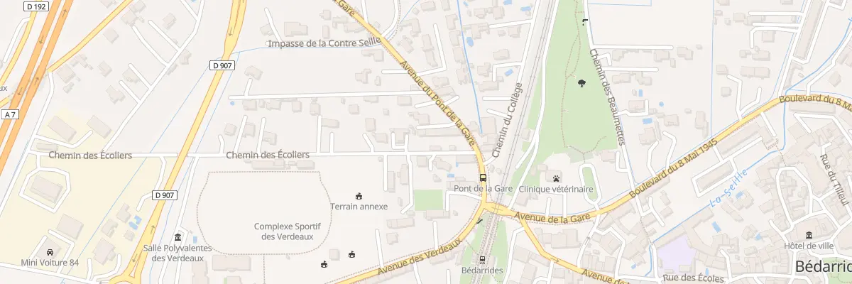 Plan du 2 Che des Ecoliers à Bédarrides