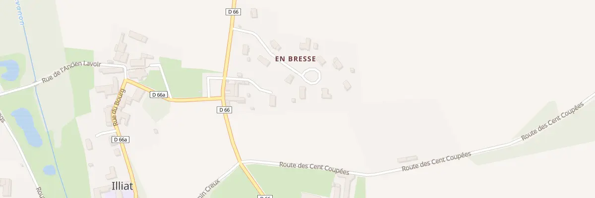 Plan du 7 Lot en Bresse à Illiat