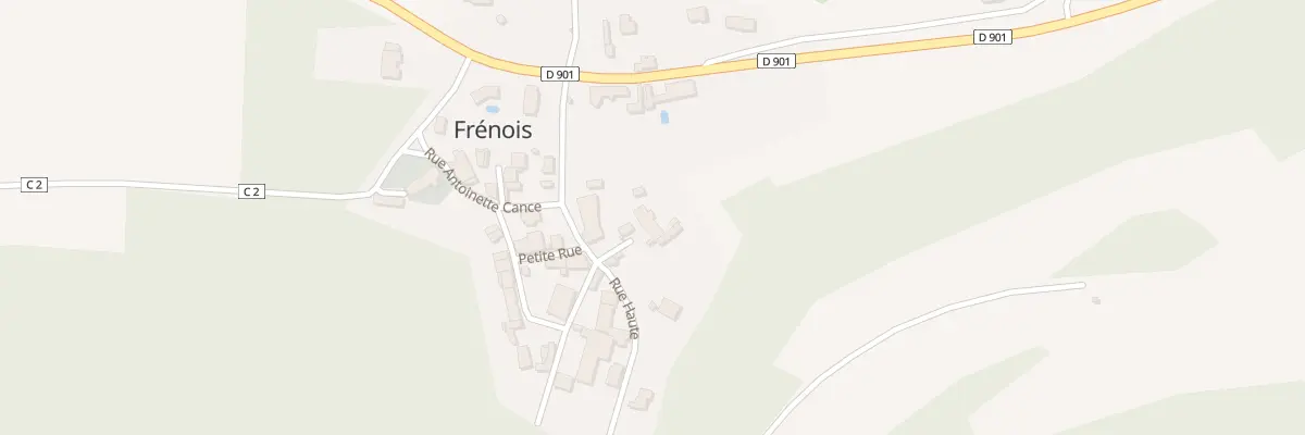 Plan du 3 Vc La Ruelle à Frénois