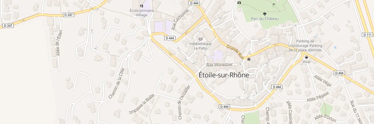 Plan du 79B Bd des Remparts à Étoile-sur-Rhône