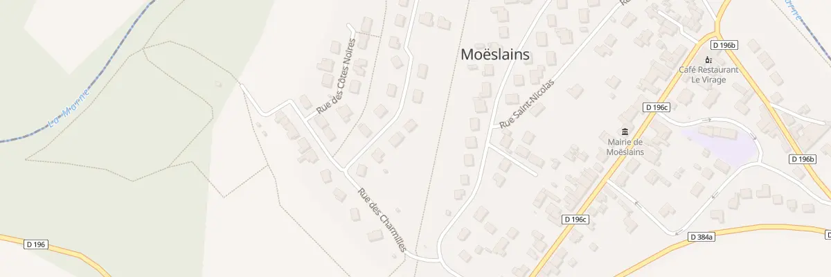 Plan du 15 Rue des Charmilles à Moëslains
