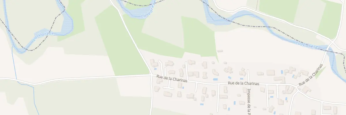 Plan du 35 Rue de la Charinas à Assieu
