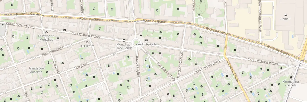 Plan du 66B Crs Richard Vitton à Lyon 3e Arrondissement