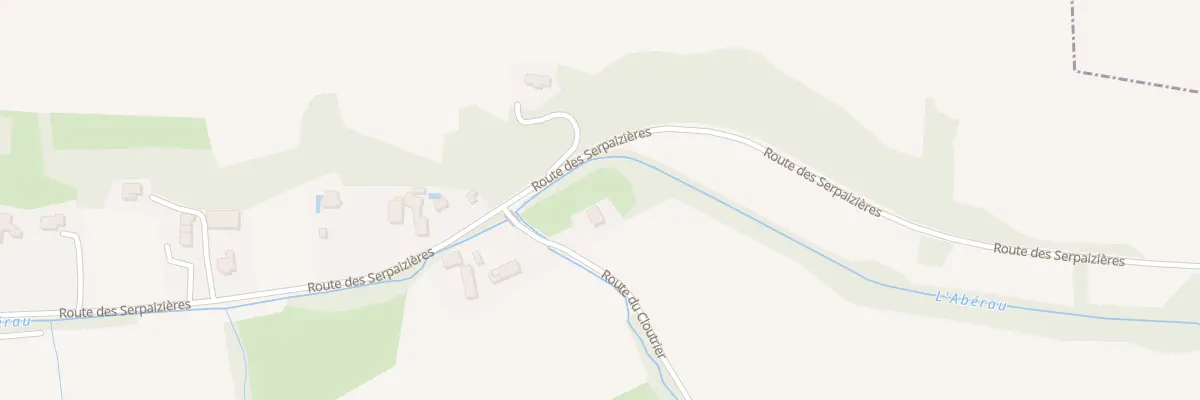 Plan du 47 Rte du Cloutrier à Chuzelles