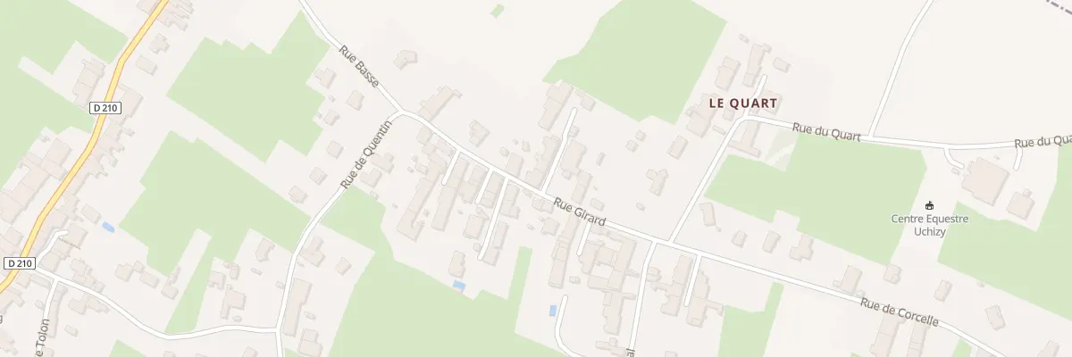 Plan du 151A Rue Girard à Uchizy