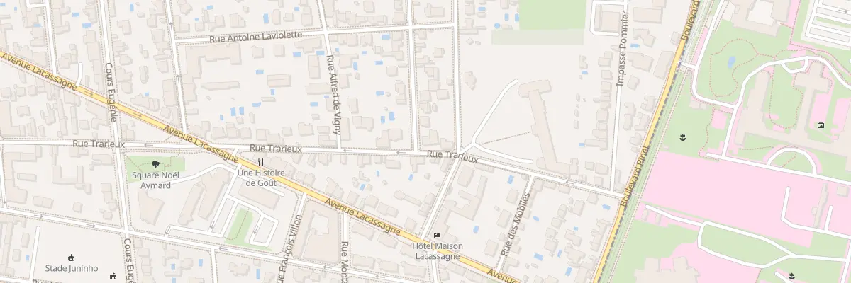 Plan du 41 Rue Alfred de Musset à Lyon 3e Arrondissement