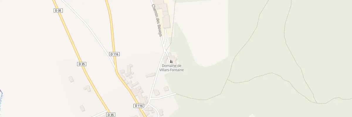 Plan du 10 Chem des Beveys à Villars-Fontaine