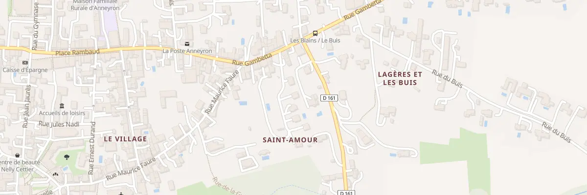 Plan du 3 Imp Saint-Amour à Anneyron