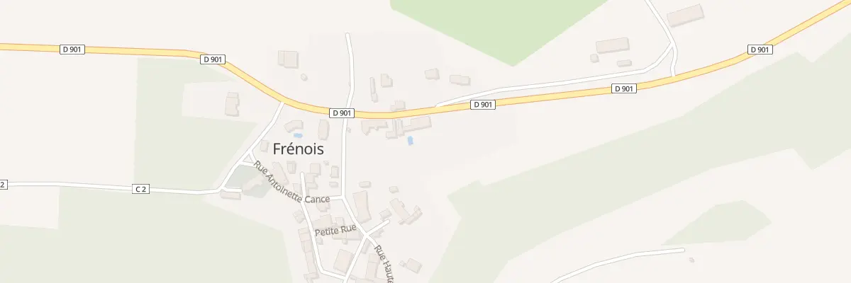 Plan du 6 Rte Sainte-Barbe à Frénois