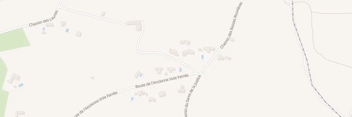 Plan du 5008 Le Serre de la Justice à Chamaret