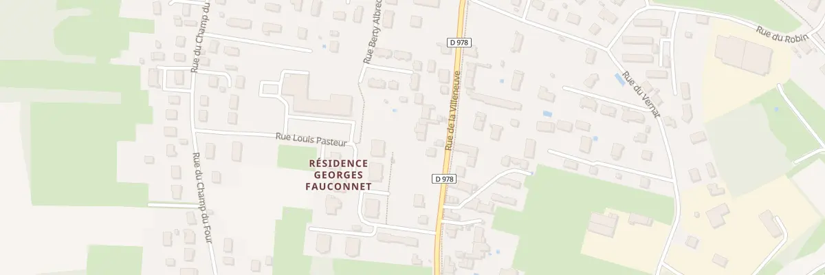 Plan du 46 Rue de la Villeneuve à Saint-Marcel