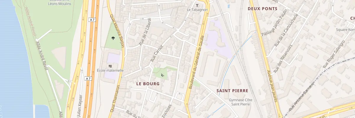 Plan du 17 Rue Centrale à Bourg-lès-Valence