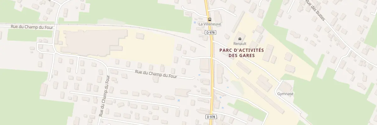 Plan du 14A Rue de la Villeneuve à Saint-Marcel