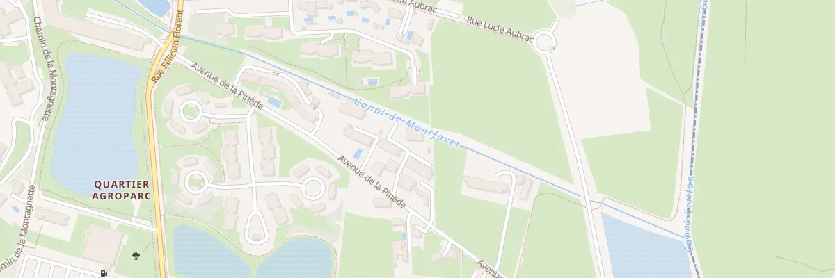 Plan du 1541 Av de la Pinede Mft à Avignon