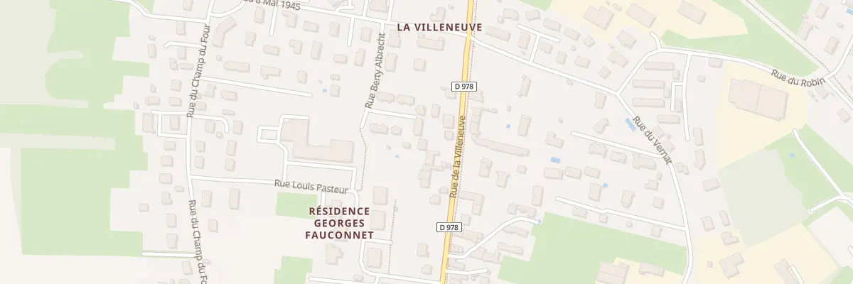 Plan du 42B Rue de la Villeneuve à Saint-Marcel