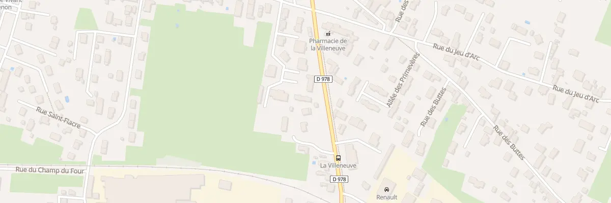 Plan du 4B Rue de la Villeneuve à Saint-Marcel