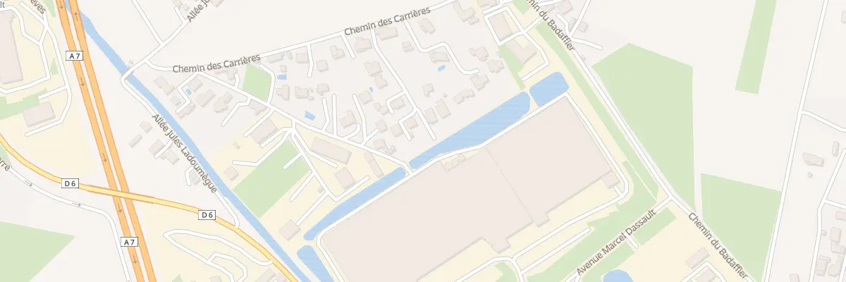 Plan du 6 Imp Jean Lacombe à Sorgues