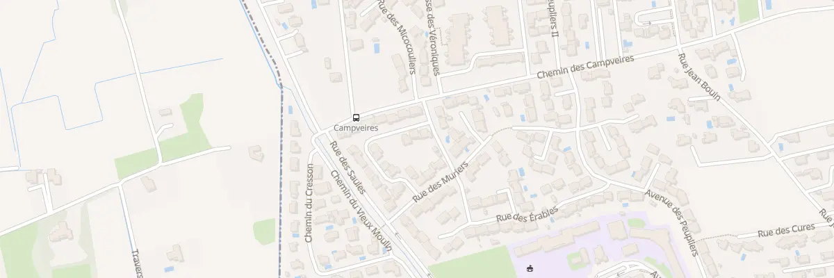 Plan du 14 Rue des Ormeaux à Morières-lès-Avignon
