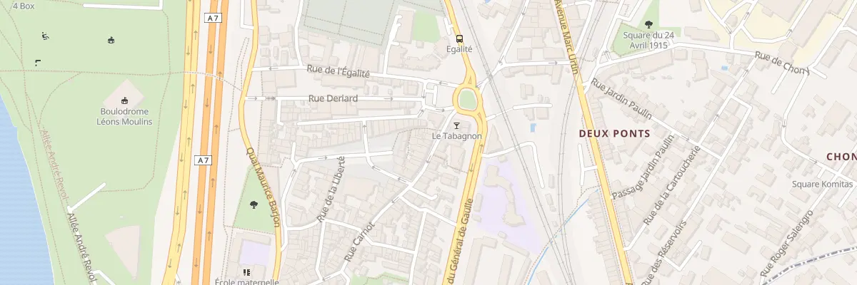 Plan du 5B Rue Carnot à Bourg-lès-Valence