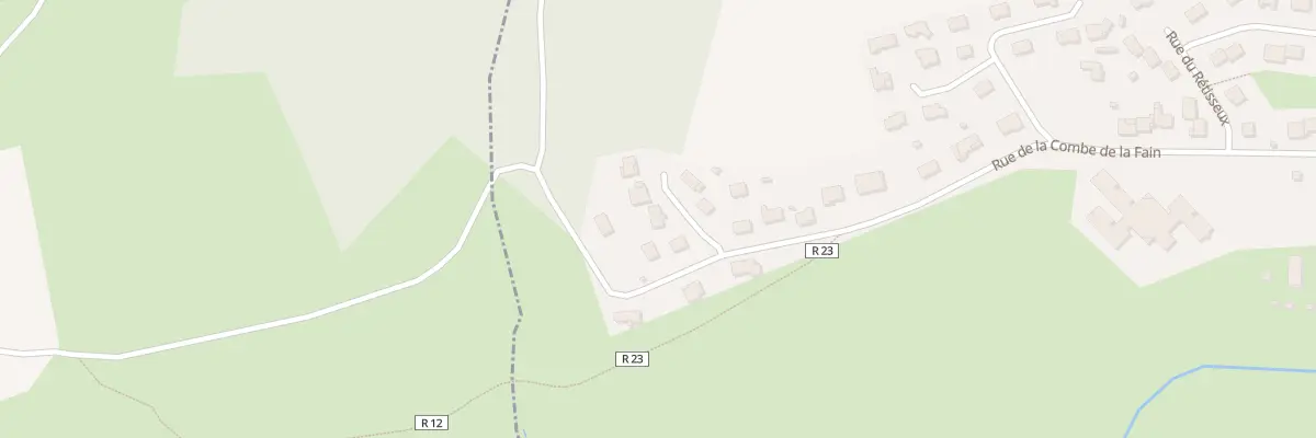 Plan du 52 Rue de la Combe de Fain à Velars-sur-Ouche