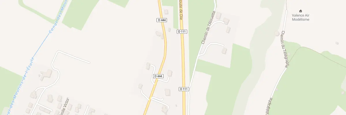 Plan du 44 Rte de Beauvallon l’Alouette à Étoile-sur-Rhône