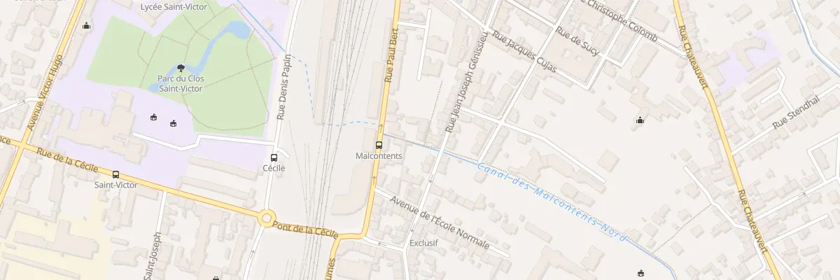 Plan du 38A Rue Jean-Joseph Génissieu à Valence