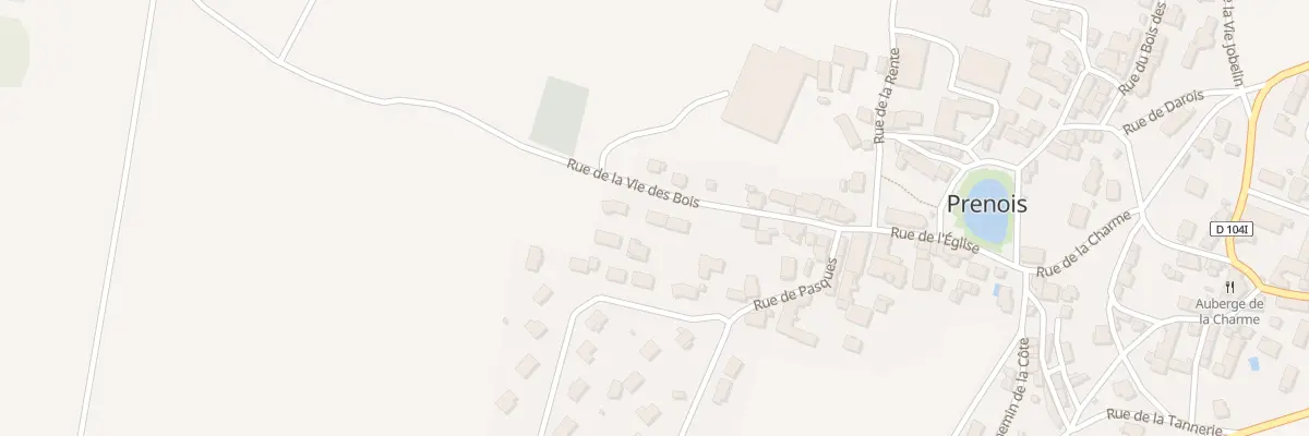 Plan du 13 Rue de la Vie des Bois à Prenois
