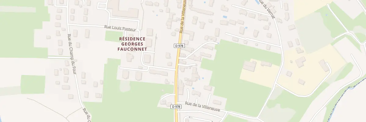 Plan du 47 Rue de la Villeneuve à Saint-Marcel