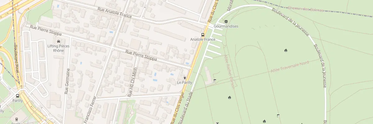Plan du 57 Rue Pierre Stoppa à Vénissieux