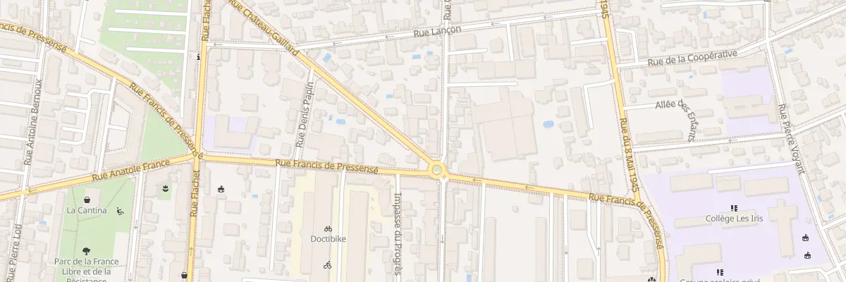 Plan du 173 Rue Château Gaillard à Villeurbanne