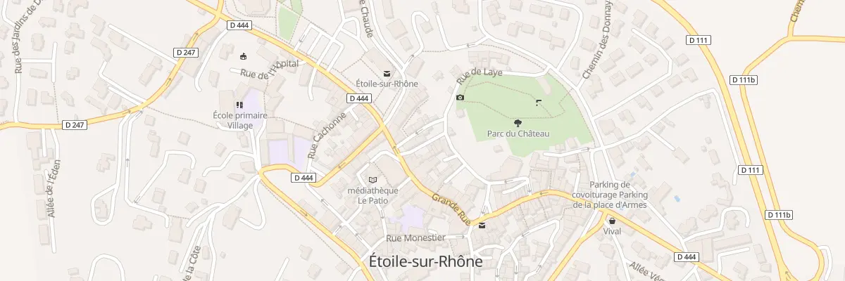 Plan du 6081 Rue de la Roquette à Étoile-sur-Rhône
