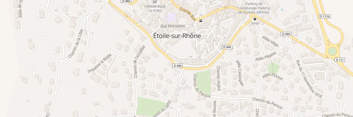 Plan du 55 Bd des Remparts à Étoile-sur-Rhône