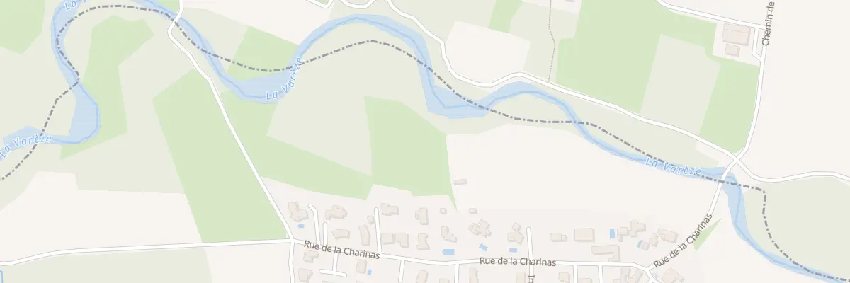 Plan du 161 Rue de la Charinas à Assieu