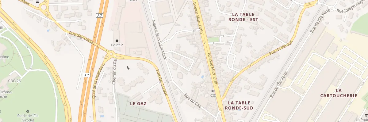 Plan du 6 Av Jean Saint Marc à Bourg-lès-Valence