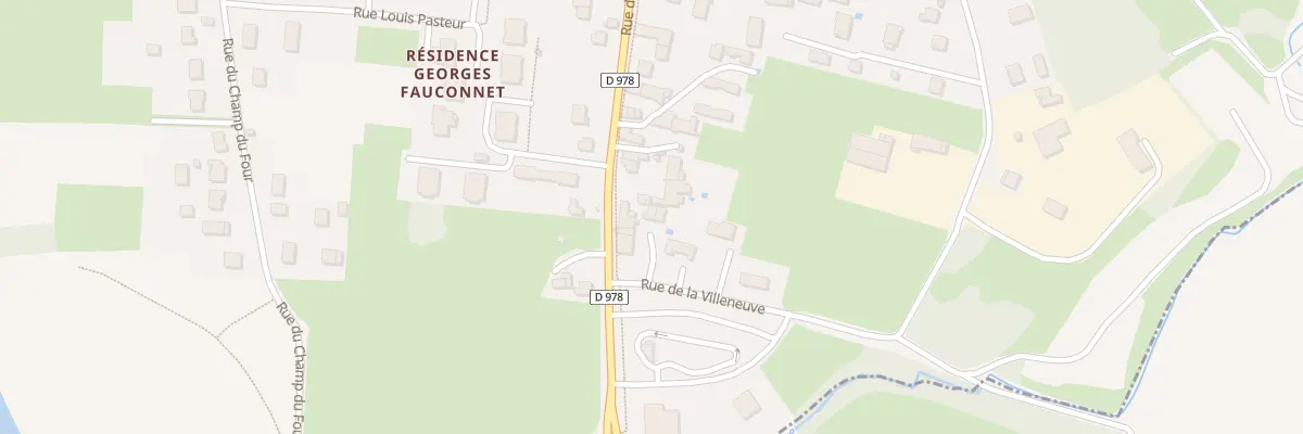 Plan du 55 Rue de la Villeneuve à Saint-Marcel