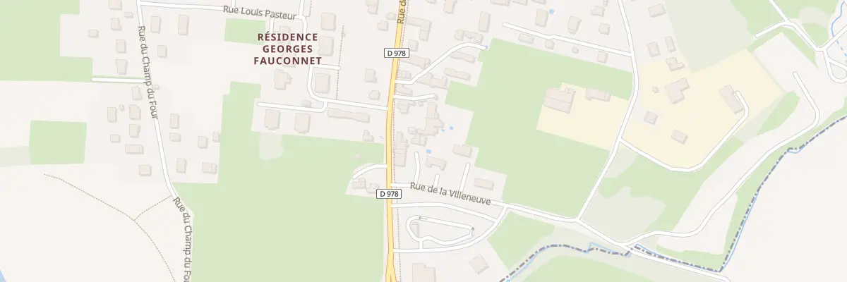 Plan du 55A Rue de la Villeneuve à Saint-Marcel