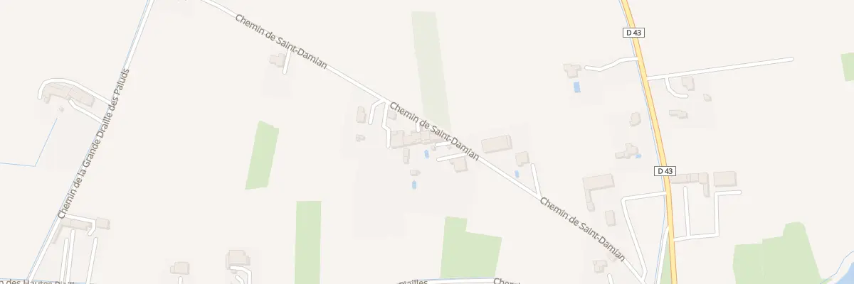 Plan du 6334 Che Saint Damien à Jonquières