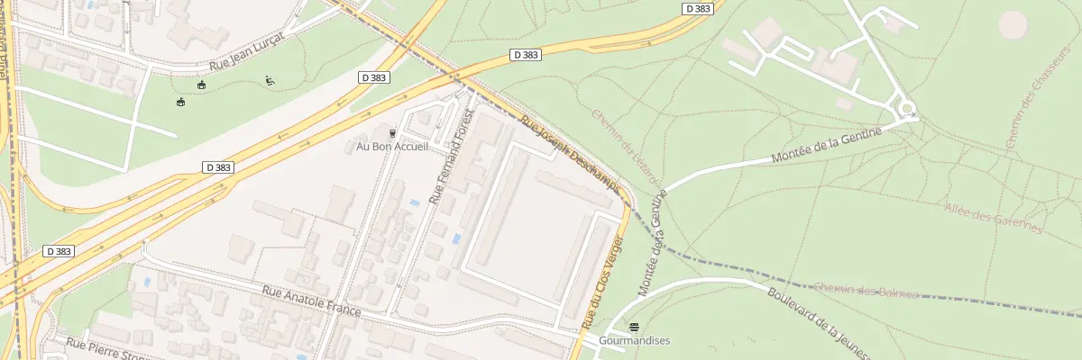 Plan du 26 Rue Joseph Deschamps à Vénissieux