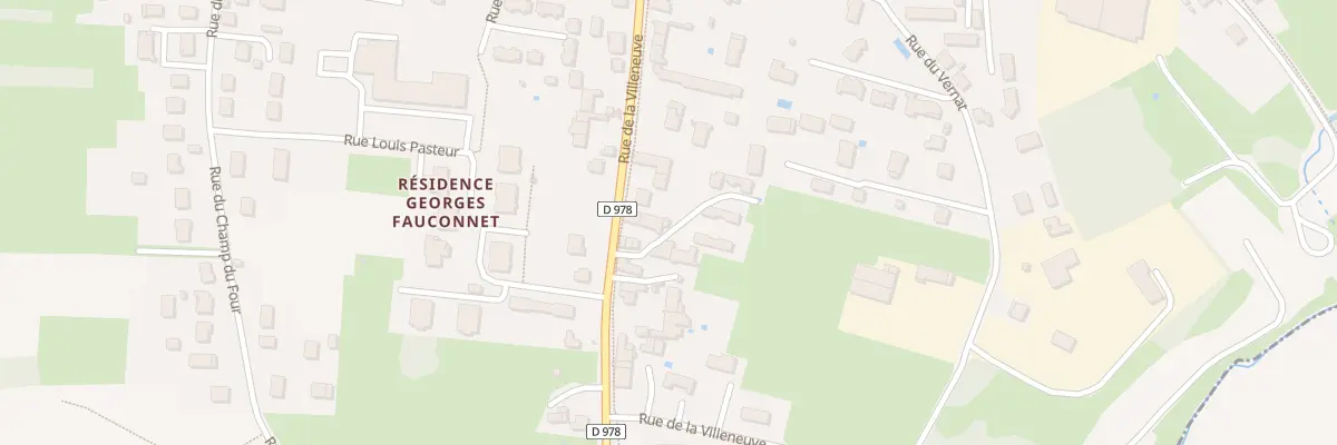 Plan du 47H Rue de la Villeneuve à Saint-Marcel