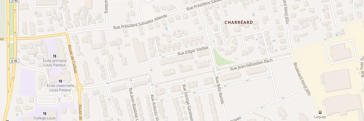Plan du 18 Rue Edgar Varèse à Vénissieux