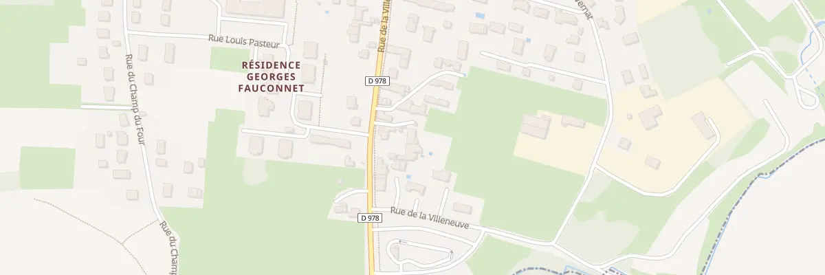 Plan du 51B Rue de la Villeneuve à Saint-Marcel