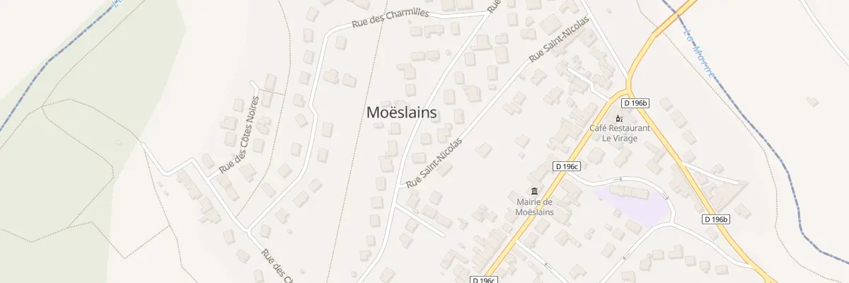 Plan du 16 Rue Saint - Aubin à Moëslains