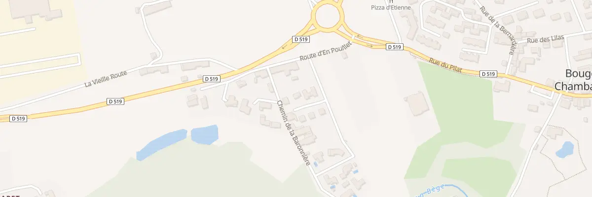 Plan du 64 La Baronniere à Bougé-Chambalud