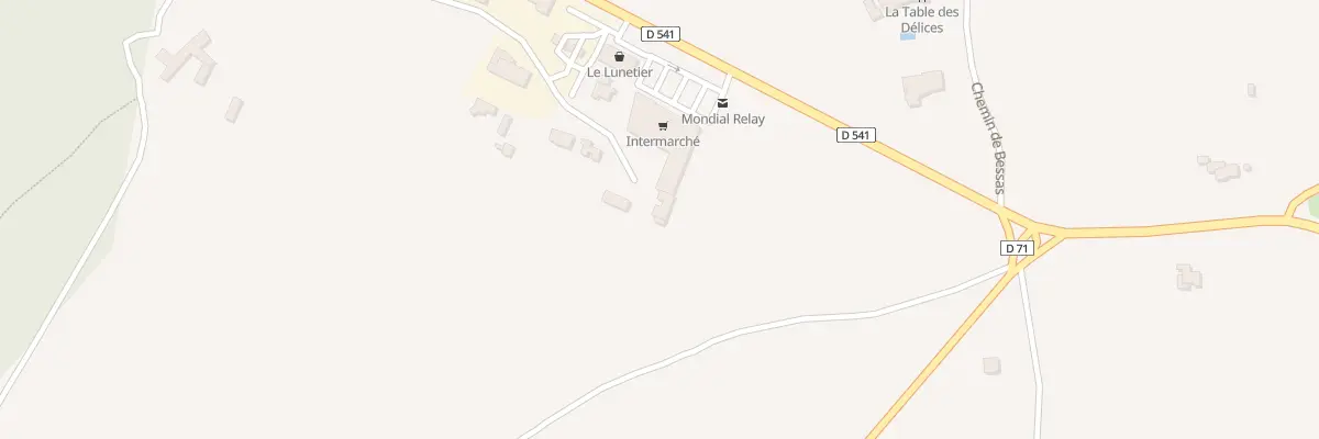 Plan de Za Sud à Grignan