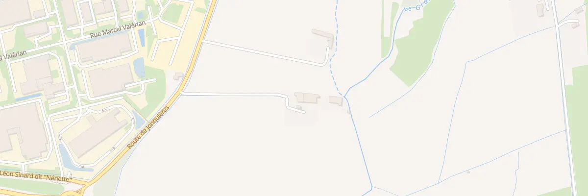 Plan du 207 Rte de Jonquières à Courthézon