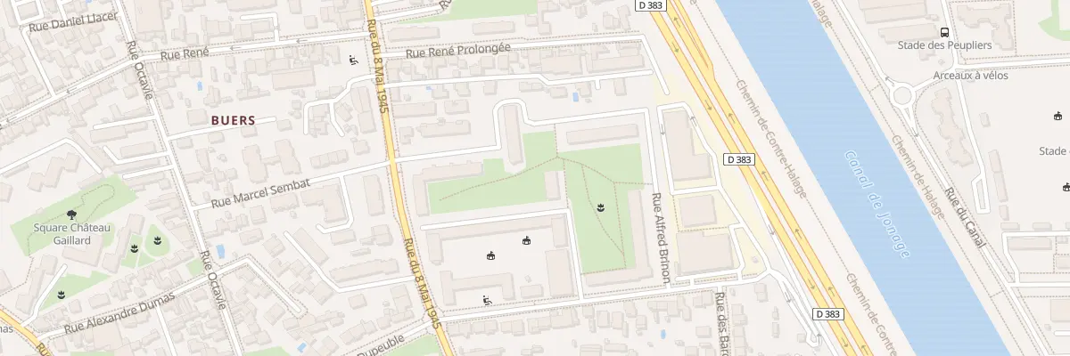 Plan du 23 Rue Alfred Brinon à Villeurbanne