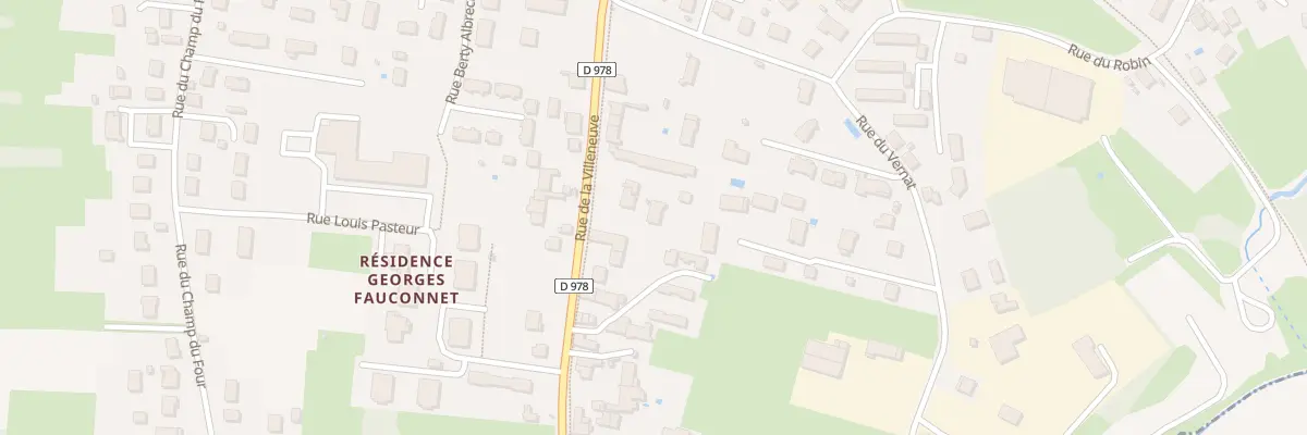 Plan du 39 Rue de la Villeneuve à Saint-Marcel