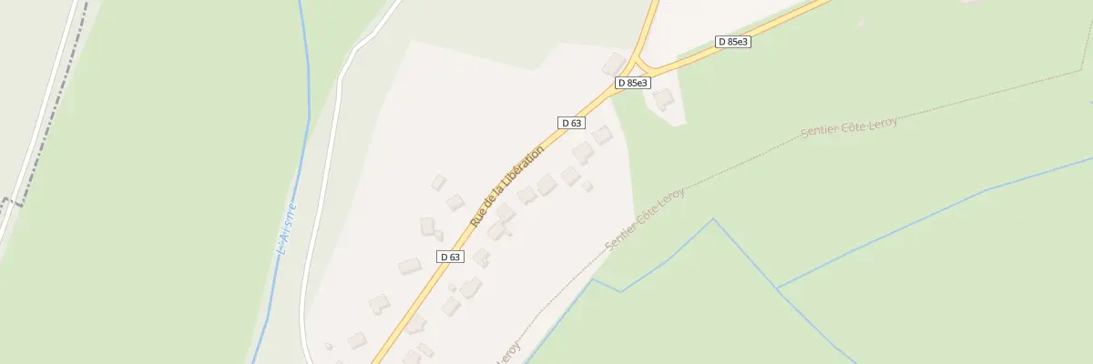 Plan du 55 Rue de la Libération à Sainte-Menehould