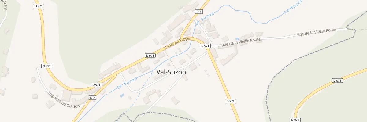 Plan du 3 Rue du Fourneau à Val-Suzon