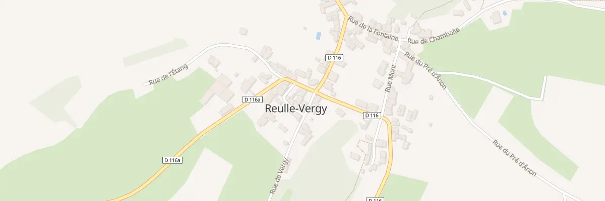 Plan du 4 Rue de Vergy à Reulle-Vergy
